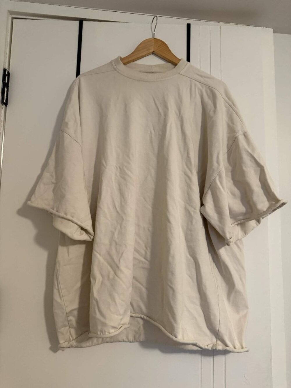 Rick Owens Tommy Tee BA NATURAL FOGACHINE